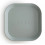 PLATES SQUARE SAGE 24