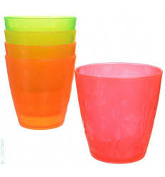 5PK MULTI-COLOURED CUPS (237ML) 8