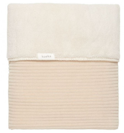  LEDIK DEKEN TEDDY VIK SAND100X150 25