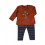 MEISJES PYJAMA ROEST 9M 201
