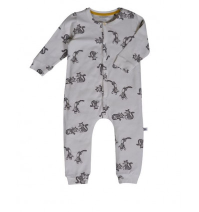 UNISEX ONESIE GEBROKEN WIT KAT 3M 201
