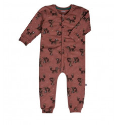 UNISEX ONESIE OUDROZE WOLF 3M 201