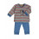 JONGENS PYJAMA MULTICOLOR STRIPES 9M 201