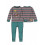 JONGENS PYJAMA MULTICOLOR STRIPES 9M 201