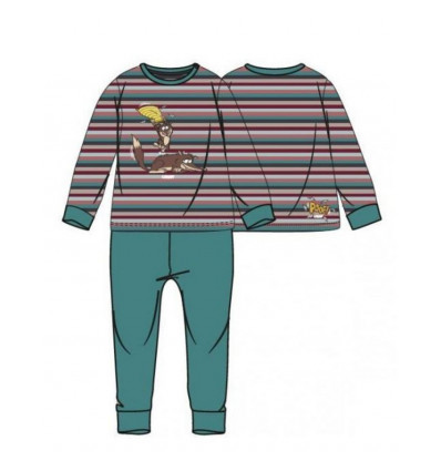JONGENS PYJAMA MULTICOLOR STRIPES 9M 201