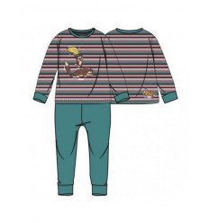 JONGENS PYJAMA COLORS STRIPES 18M 201