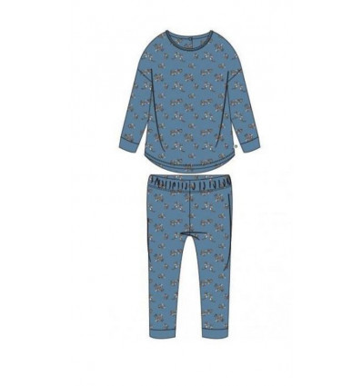 JONGENS PYJAMA GEBROKEN WIT GEIT 3M 201