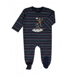 ROMPER MULTICOLOR STRIPES 1M 201