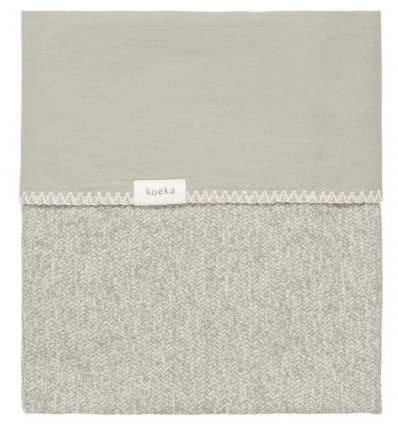 WIEGDEK FLANEL VIK SHADOW GRN75X100 24