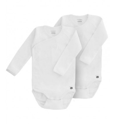 NEWBORN BODY LM GRIJS/WIT STRIPES 0M 202
