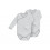 NEWBORN BODY LM GRIJS/WIT STRIPES 1M 202