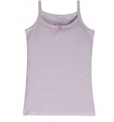 MEISJES SINGLET ROZE DOTS 3A 202