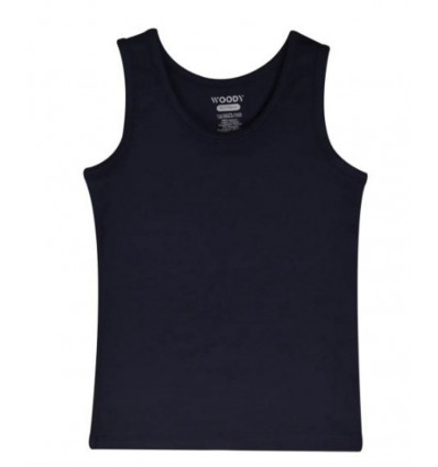 JONGENS SINGLET MARINE BLAUW 6A 202