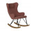 ROCKING KIDS CHAIR DE LUXE SOFTPEACH 21