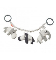 PRAM TOY DEER FRIENDS GREY 241