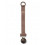 FOPSPEENKETTING HOUT BURNED CLAY 241