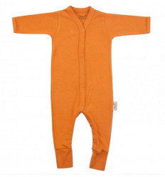 BABYSUIT L.SLV FEET 86/92 INCA RUST 221