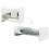 OMVORMB BED 60X120/90X200 SQUARE WIT 21