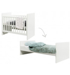 OMVORMB BED 60X120/90X200 SQUARE WIT 21