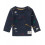 B T-SHIRT LS RIETBRON AOP DARK SAPPHIRE