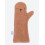 BABY SHOWER GLOVE BEAR RUST 20