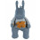 N&P&L PACO BLAUW MUZIEK KNUFFEL BIO 231