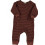 OWL STRIPED WARM FLEECE PLAYSUIT TILE 20