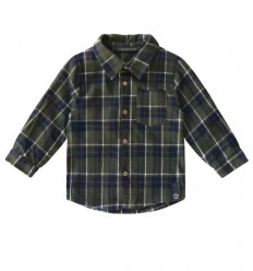 CHECKS SHIRT DESK GREEN 62/68 201
