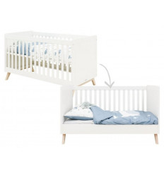 BEDBANK 70X140 FENNA WIT/NATUREL 23