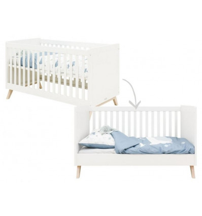 BEDBANK 70X140 FENNA WIT/NATUREL 23