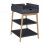 TABLE A LANG HIP+TIROIR MOONSHAD/NAT 231