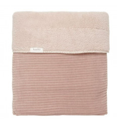 LEDIKANTDEKEN TEDDY VIK GREY PINK 23