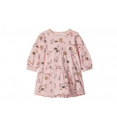 NBFKAIA LS DRESS PEACHSKIN 74 201