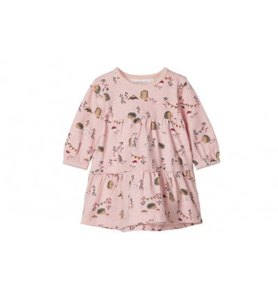 NBFKAIA LS DRESS PEACHSKIN 74 201
