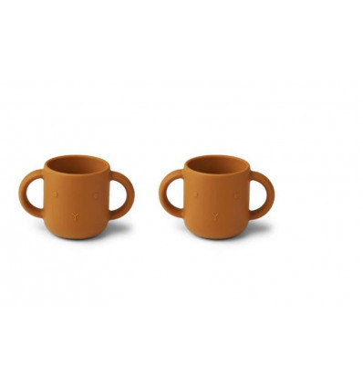 GENE SILICONE CUP 2 PACK RABBIT 202