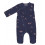 JUMPSUIT FEET DOTS BLUE 62-68 20