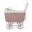 DOLL PRAM RETRO ROTAN