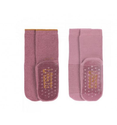 ANTI-SLIP SOCK 2P ROSEWOOD/ROSE19-22 25
