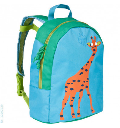 MINI BACKPACK WILDLIFE GIRAFFE BLUE /
