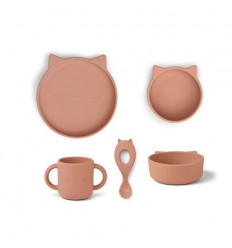 VIVI SILICONE SET CAT DARK ROS 1SIZE 202