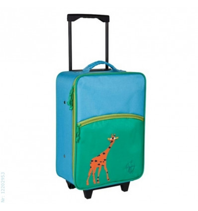 TROLLEY WILDLIFE GIRAFFE BLUE / GREEN 5