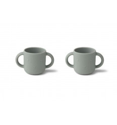 GENE SILICONE CUP 2 PACK RABBIT BLUE 202