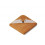 AUGUSTA HOODED TOWEL FOX MUSTARD 21