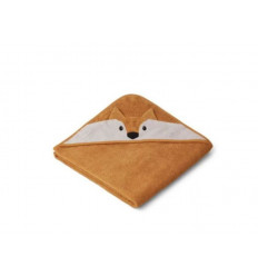 AUGUSTA HOODED TOWEL FOX MUSTARD 21
