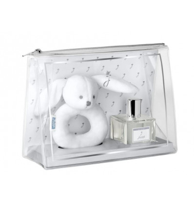 JACADI BABY BIRTH TROUSSE 50ML+RABBIT