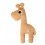 CUDDLE FRIEND BIG RAFFI MUSTARD 25