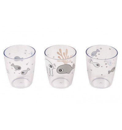 YUMMY MINI GLAS SEA FRIEND MUST/GREY 241