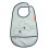 BIB W/VELCRO SEA FRIENDS BLUE 22