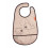 BIB W/VELCRO SEA FRIENDS POWDER 22