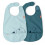 BIB W/VELCRO DEER FRIENDS BLUE 241